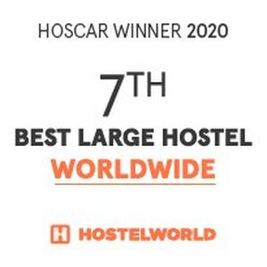 7th best large hostel worldwide 2020